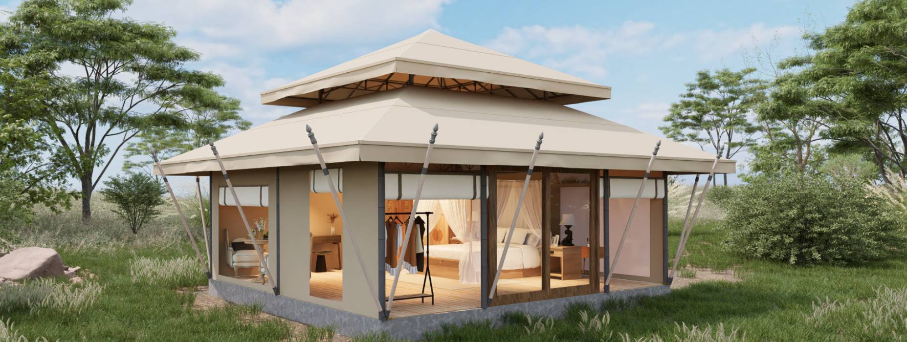 雷州市户外野奢帐篷